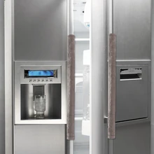 Двухсторонние кухонные инструменты холодильник протектор дверной ручки 2 шт./компл. чехол на дверные ручки пылезащитные крышки украшение дома