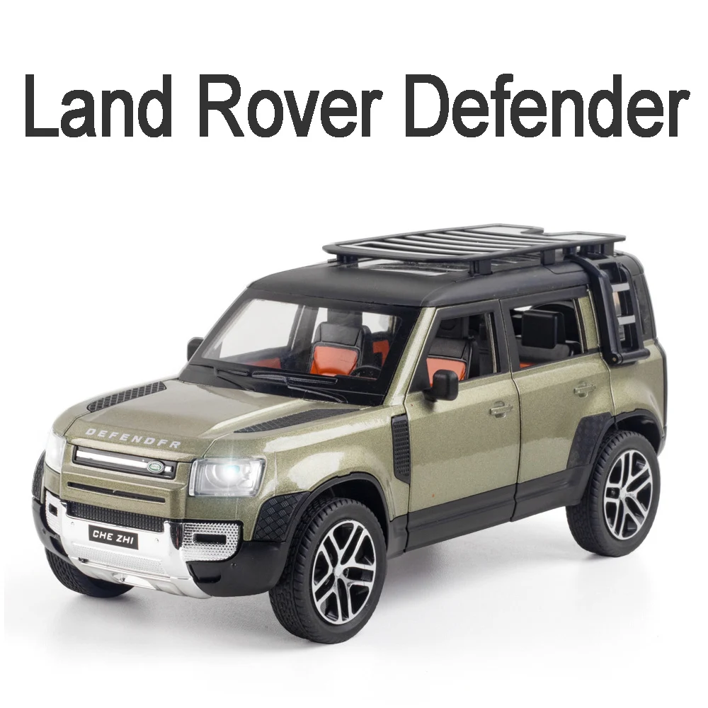 1/24 Defender SUV модель игрушечного автомобиля из сплава литые модели автомобилей
