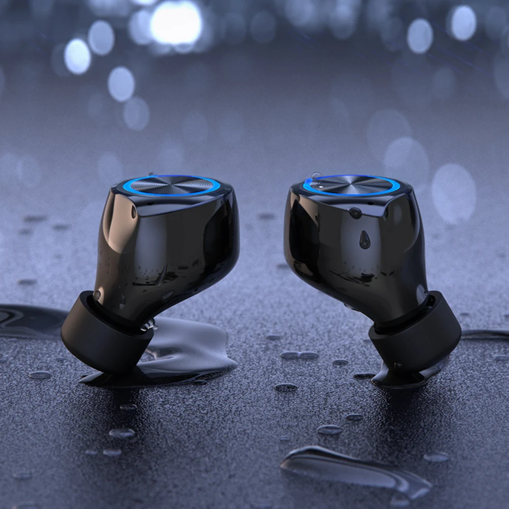 TW90 Wireless Bluetooth V5 0 Stereo HiFi In Ear Earphones With Mic Sports Headphones For Listening To Songs