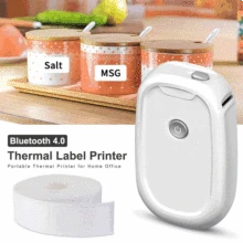 Imprimante d'étiquettes thermiques portable L11, Bluetooth, pour la maison, similaire à la machine D11 
