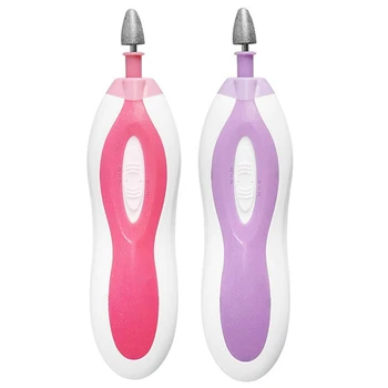 

Manicure Set Portable Shaper with 5-Piece Attachment for the Care of Hands and Feet. Electric Nail File for Home Use