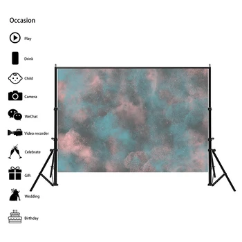 

Vintage Tie-dye Photography Background Non-woven Photo Studio Backdrop Family Party Photo Shoot Props