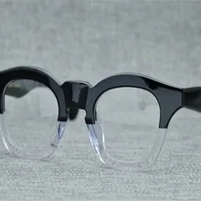 Высокое качество, Ретро стиль, унисекс, полная оправа, ацетат, асферические линзы, оптические очки, очки, Анти-усталость, Пресбиопия, очки для чтения