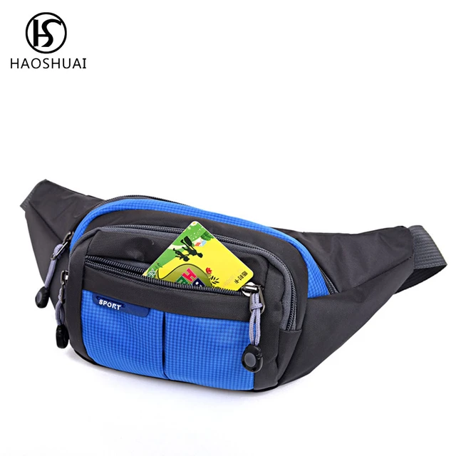 Unisex Waterproof Waist Bag Supreme Fanny Pack Hip Bum Bag Canvas