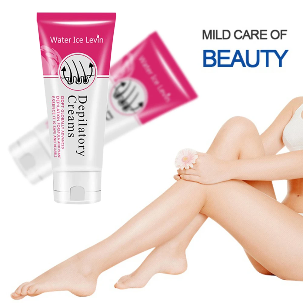 

60G Newest Water Ice Levin Painless Depilatory Cream Legs Depilation Cream h air Removal for Men And Women Armpit Legs h air