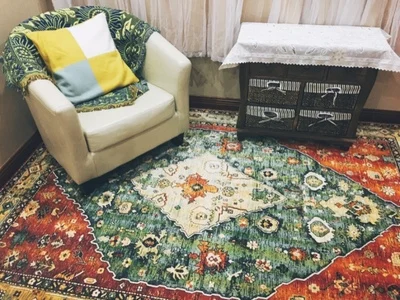 Ковер с принтом звезд в скандинавском стиле, Противоскользящий коврик для пола/коврик для ванной, мягкие детские ковры для игр, коврики для гостиной, спальни, CF