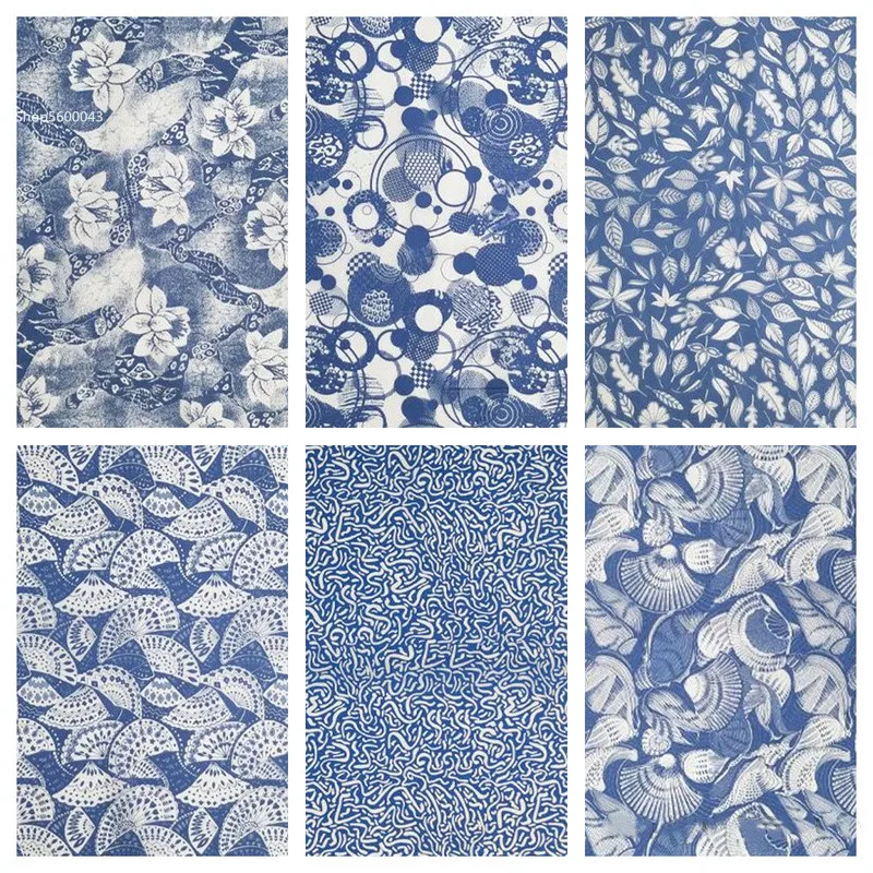 도자기 점토 예술 Underglaze 컬러 꽃 종이 파란색 흰색 스티커 전송 용지 Jingdezhen 고온 발사 데칼