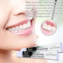 Отбеливающая зубная паста бамбуковый уголь зубная паста защита десен свежее дыхание черная зубная паста