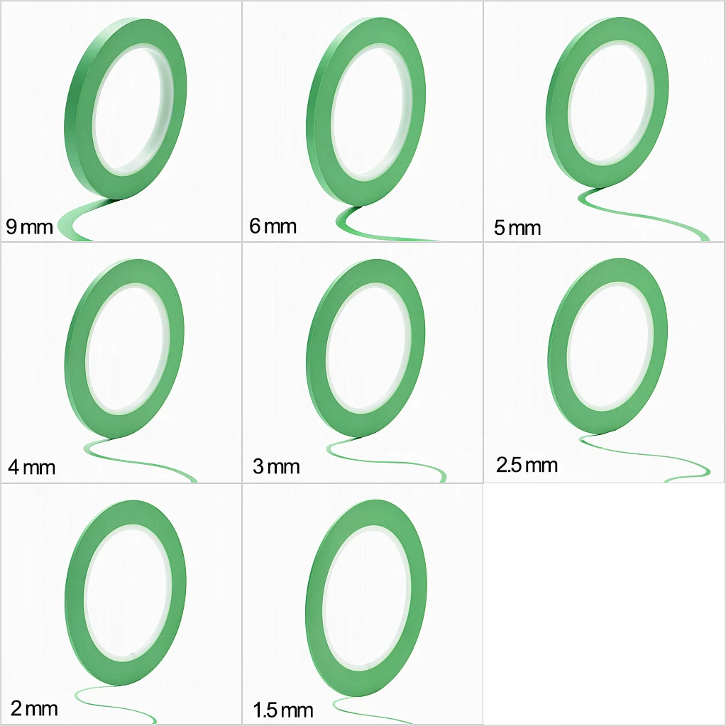 High Temp Automotive Fineline Pinstriping Masking Tape Vinyl Fine Line