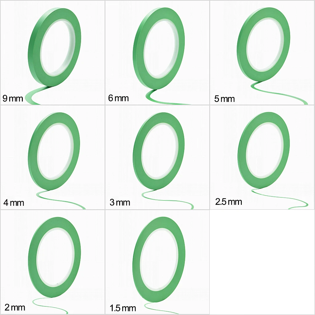 Hightemp Automotive Fineline Pinstriping Masking Tape Vinyl Fine Line
