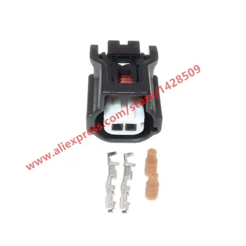 

10 Sets 2 Pin Waterproof Automotive Connector Electrical Sealed Female Plug 6189-7523 For Honda