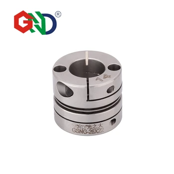 

Coupling stainless steel circular single diaphragm D25 L24 clamp series for servo motor step motor connect coupler