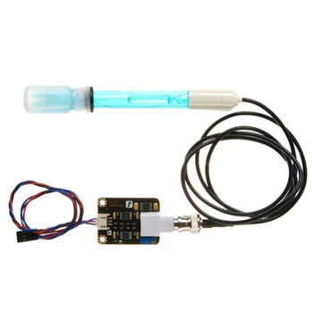 

GTBL Liquid Ph Value Detection Sensor Module Ph Detect Monitoring Probe For Avr Aquaculture Electrode Probe Controller
