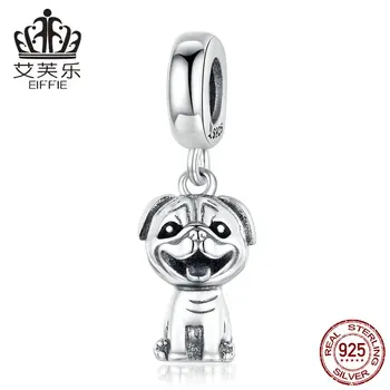 

Dog Diy natural stone beads for jewelry making Fit charm pandora bracelet silver 925 original