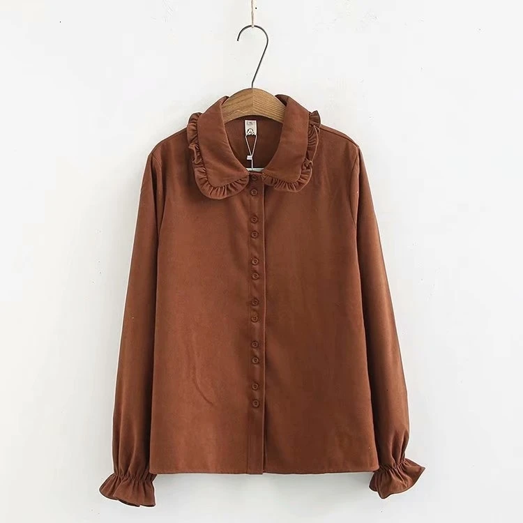 

Plus Size Vrouwen Blouse Solid OL Wit Leuke Tops