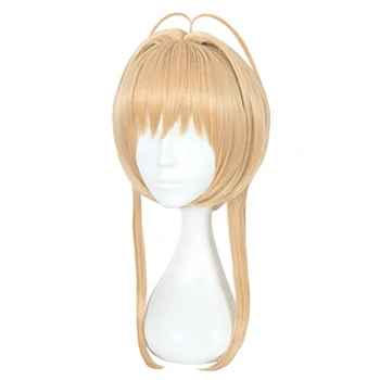 

HAIRJOY Synthetic Hair Card Captor Sakura Cosplay Wig Brown Blonde 2 Colors Free Shipping