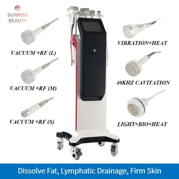 

6 In 1 Vacuum Body Shaping 40K Ultrasonic Cavitation Slimming Effective Skin Firming Negative Pressure Massage