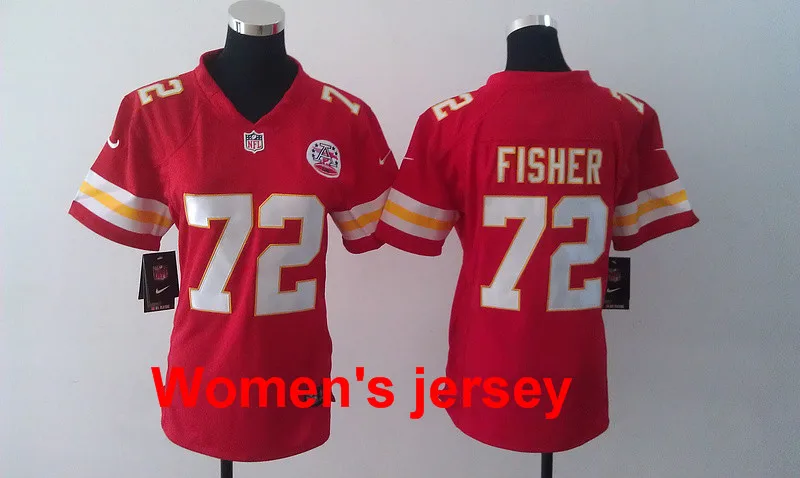 11 A+++ женские сшитые Канзас-Сити 11 Alex Smith 25 Jamaal Charles 29 Eric Berry Вышивка Логотипы Джерси - Цвет: 11