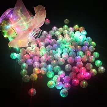 

10Pcs/Lot Switch balloon LED flash luminous Lamps Tumbler light Bar lantern Christmas wedding party decorations birthday decor