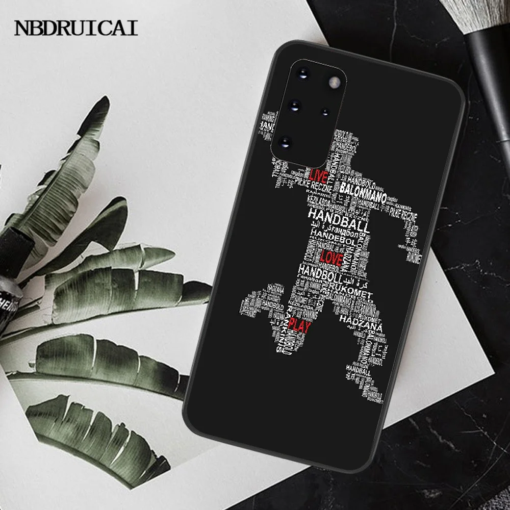 NBDRUICAI Handball спортивный милый чехол для телефона Samsung S20 plus Ultra S6 S7 edge S8 S9 S10 5G|Бамперы|