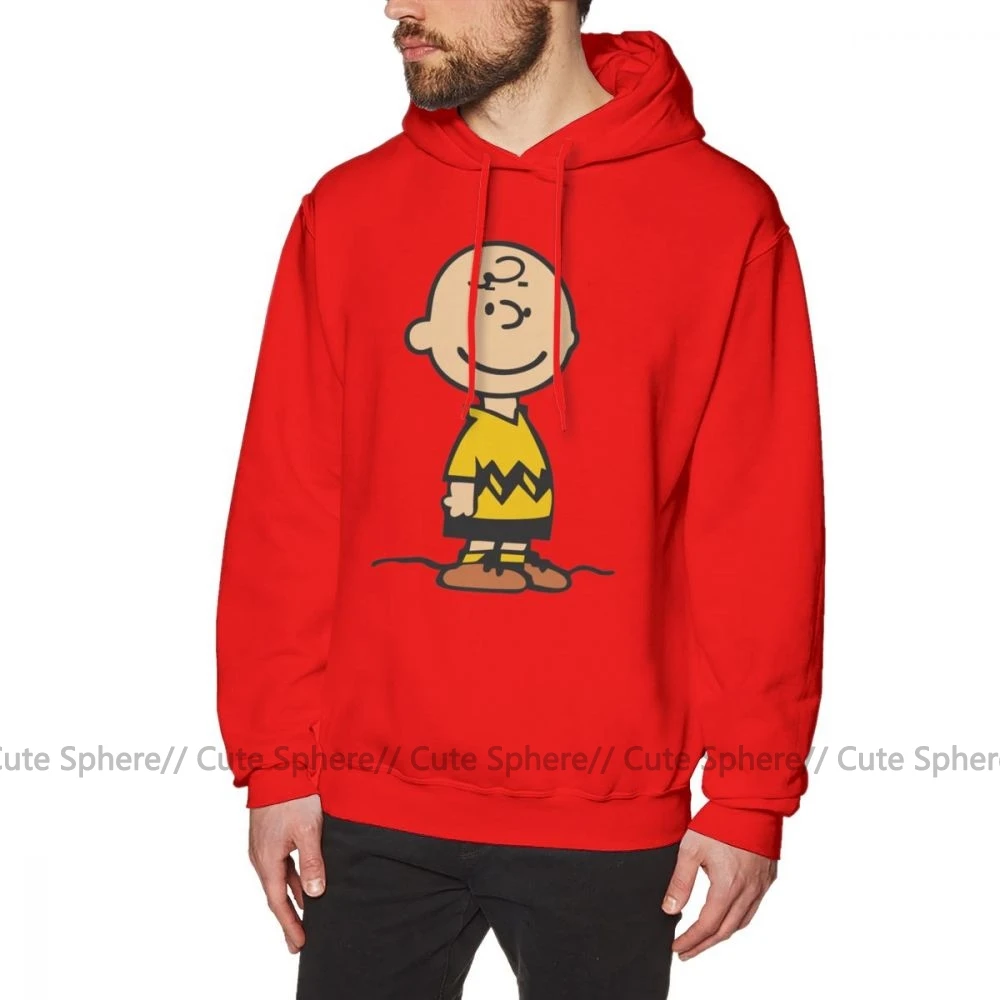 Charlie коричневая Толстовка Charlie коричневая Merchendise толстовки мужские уличные пуловеры худи теплые длинные красивые белые большие толстовки - Цвет: Red