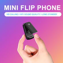 Ulcool F1 Mini Flip Mobile phone 1.08″ Single Sim Smallest Wireless Bluetooth Dialer Handsfree Earphone GSM Cell Phone