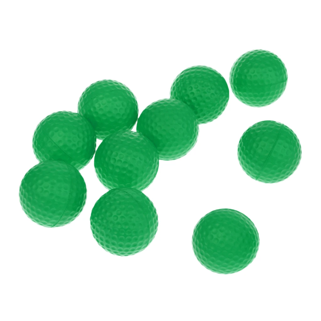 30 Pieces PU Foam Sponge Soft Elastic Golf Balls Indoor Outdoor Golf Training Aid Balls Mixed Color Golf Accessories