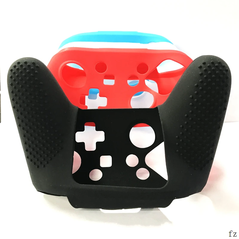 100 шт силиконовый чехол для контроллера nintendo Switch Pro, резиновый защитный чехол