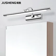 Ju sheng зеркальная передняя лампа светодиодное освещение ванной стиль простой шкафчик для ванной с зеркалом лампа креативный алюминиевый jing zi deng