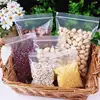 100 Pcs/lot Mini Zip Lock Bags for Packing PE Plastic Packaging Bags Plastic Zipper Bag Ziplock Bag Ziplock Drawstring Pouch 4