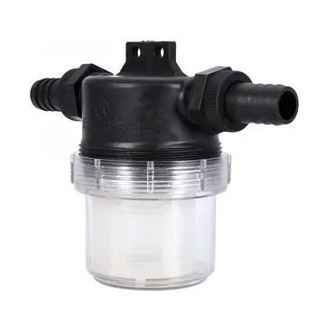 

Transparent Inline Mesh Strainer Water Pump Filter Irrigation High Flow.