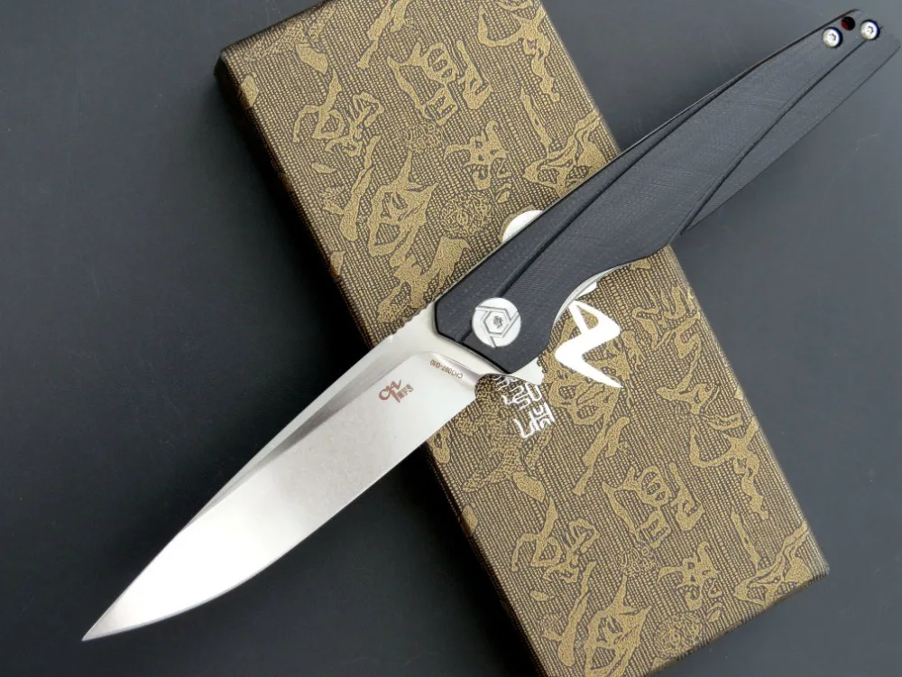 

NEW Tactical Folding Hunting Knife CH3007 D2 blade EDC Pocket Outdoor Tools Camping Survival Cutter 2 Color G10 handle