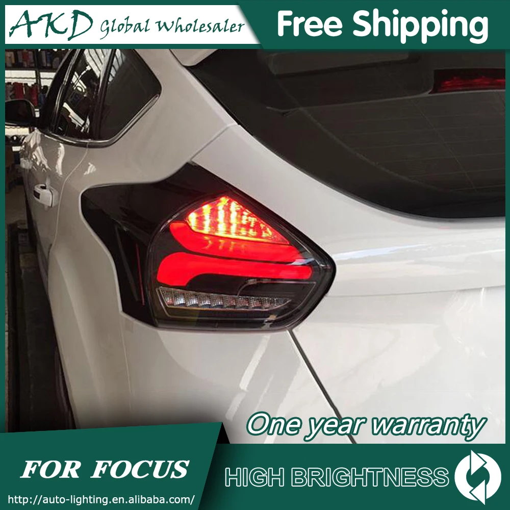 Задний фонарь для автомобиля Ford Focus- фокус светодиодная сигнальная лампа Противотуманные фары DRL дневные ходовые огни тюнинг автомобильные аксессуары