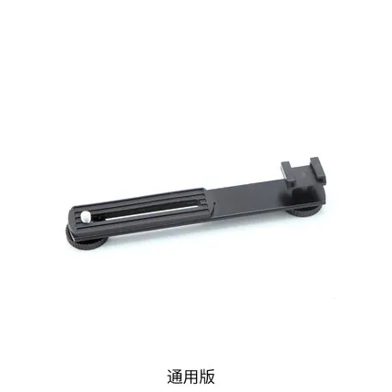 RISE для Dji Osmo Mobile 2 Ronin S ручка крепление карданный кронштейн трансмаунт мини двойная ручка для монитора светодиодный микрофон с подсветкой телефона - Цвет: Красный