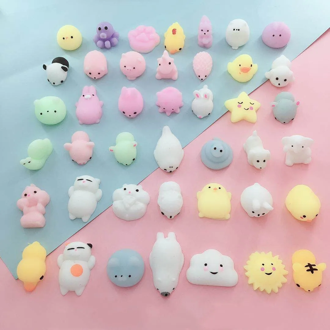 Cute Kawaii Mochi Squishy Animal Squeeze Healing 