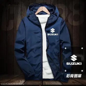 

Motorcycle Factory Racing Jacket Windproof Jacket Motorbike Riding Hooded Suit Windbreaker Racing Suit bt