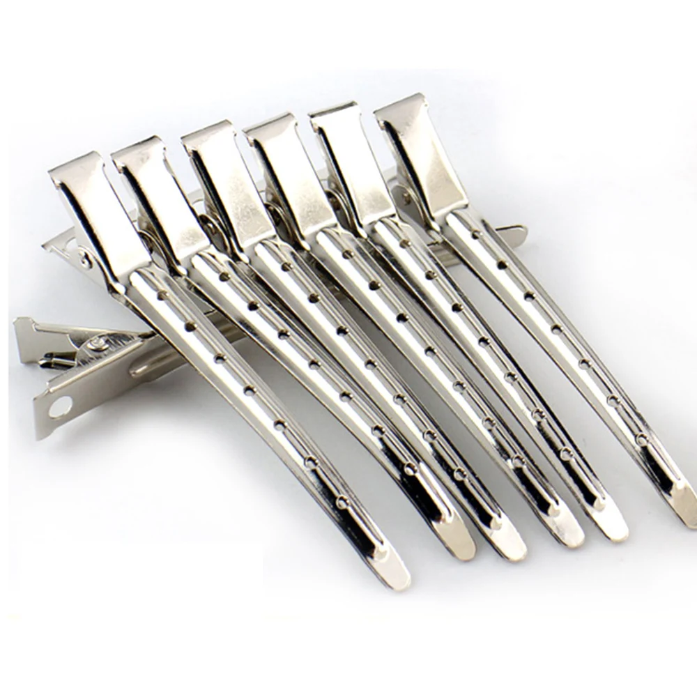 12pcs/Pack Professional Salon Stainless Hair Clips Hair Styling Tools DIY Hairdressing Hairpins Barrettes Headwear Accessories