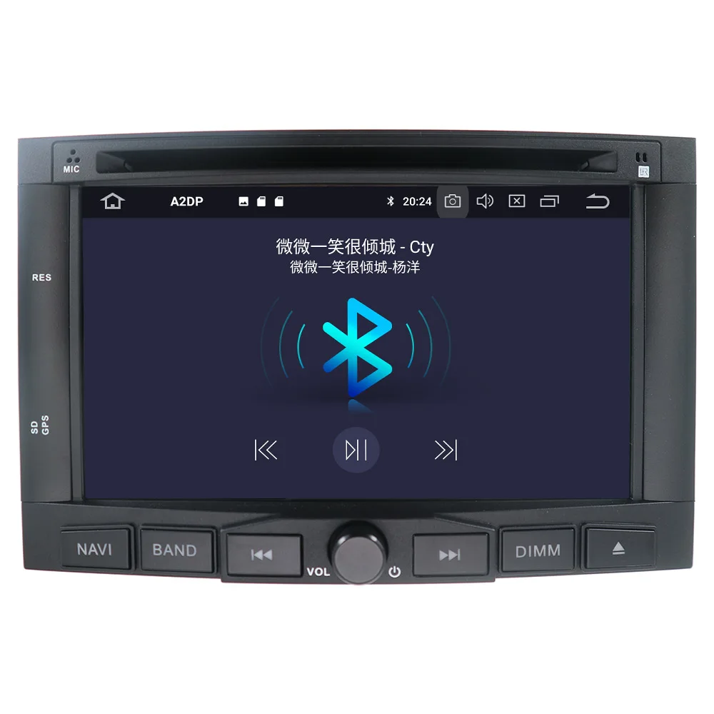 Clearance Android 9 8 core 4+46 GB with DSP For PEUGEOT 3008 5008 For Partner Citroen Berlingo GPS Navi Radio car multimedia DVD player 5