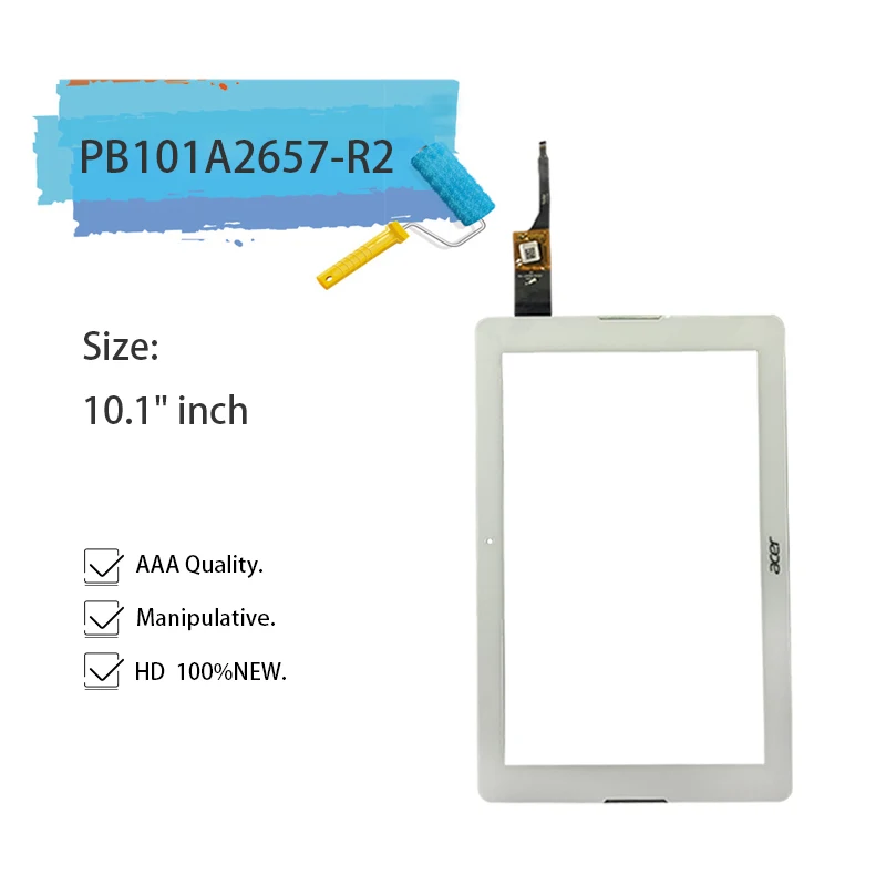 10,1 ''дюймовый для ACER PB101A2657-R2 емкостный сенсорный экран панель дигитайзер сенсор планшетный ПК Высокое качество