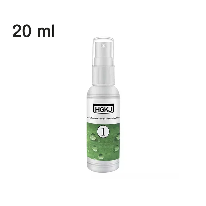 20ml Нано гидрофобное покрытие жидкое стекло водонепроницаемый спрей непромокаемый для стеклянной ткани ткань обувь агент HGKJ 1 - Цвет: 20ml