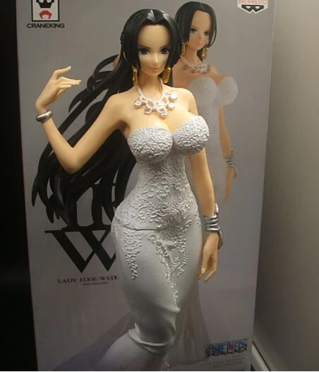 Original Bp Boa Hancock Sexy Girls Figure Lady Edge White Wedding Dress Anime One Piece Model Toy 25cm Action Figures Aliexpress