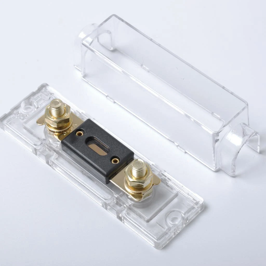 Car Boat Audio ANL Fuse Holder Distribution Block Fusebox 12V 24V 32V 48V Protective Cover