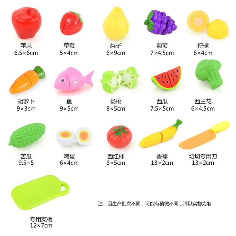 Модель имеет мини детей каждая семья игрушки Shantou и овощи фрукты образовательные 10-30 юаней приготовления пищи для девочек и мальчиков