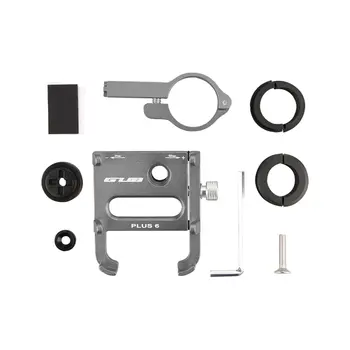 

Gub Plus 6 Aluminum Alloy 360 Degree Rotating Mobile Phone Holder Bicycle Electric Battery Car Motorcycle Mobile Phone Holder