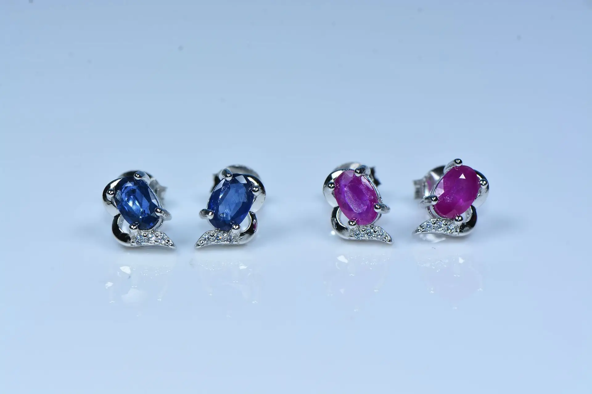 

925 Silver Ear Stud Summer New Style Launched Multi--Multicolored Women's Cool Ear Stud Jewelry