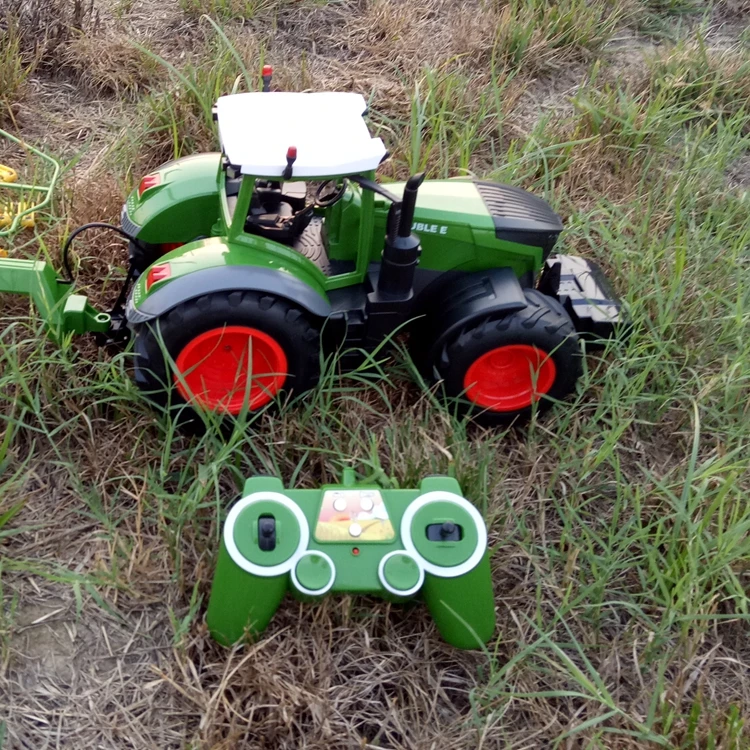 1/16 RC сельскохозяйственный грузовик симулятор 2,4 GHz дистанционный контроллер RC грузовик прицеп сельскохозяйственный трактор строительная машина игрушка для детей