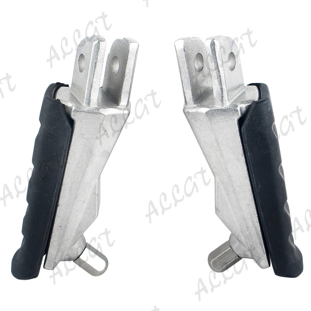 

ALLGT Front Footrests Foot pegs for BMW F800S 2004-2008 & F800ST 2004 2005 2006 2007 2008 2009 2010 2011 2012