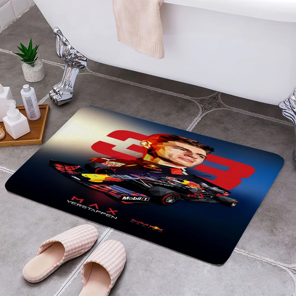 Max Verstappen V2 ковровые зоны ковер нескользящий напольный коврик 3D печать гостиная