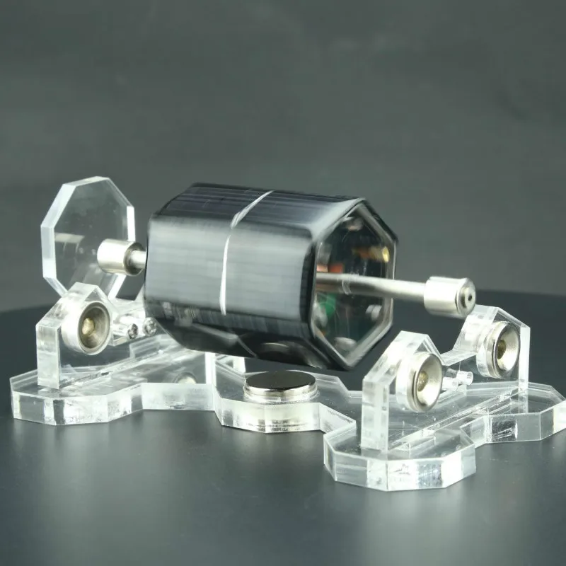 1pc Magnetic Levitation Suspension Solar Motor Doppelseitiges Dekor Geschenk 