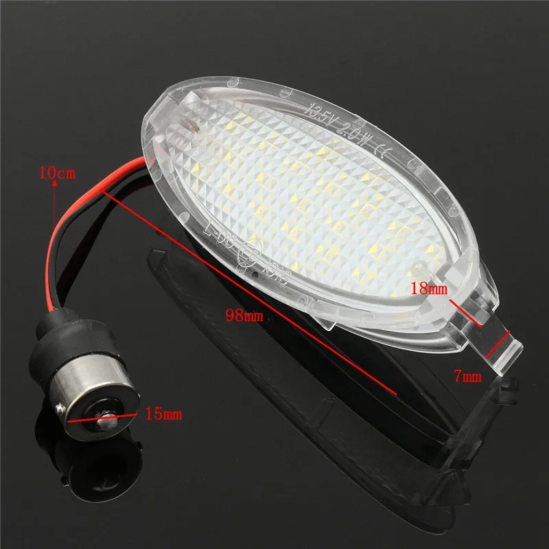 zafira number plate bulb